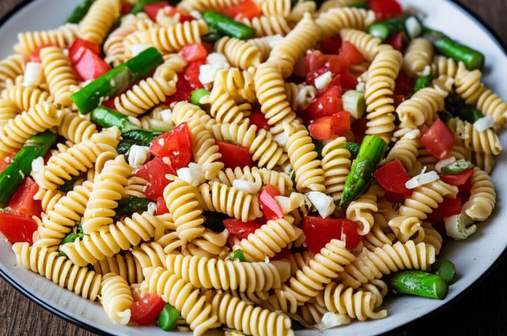 Whole Wheat Rotini Pasta Salad