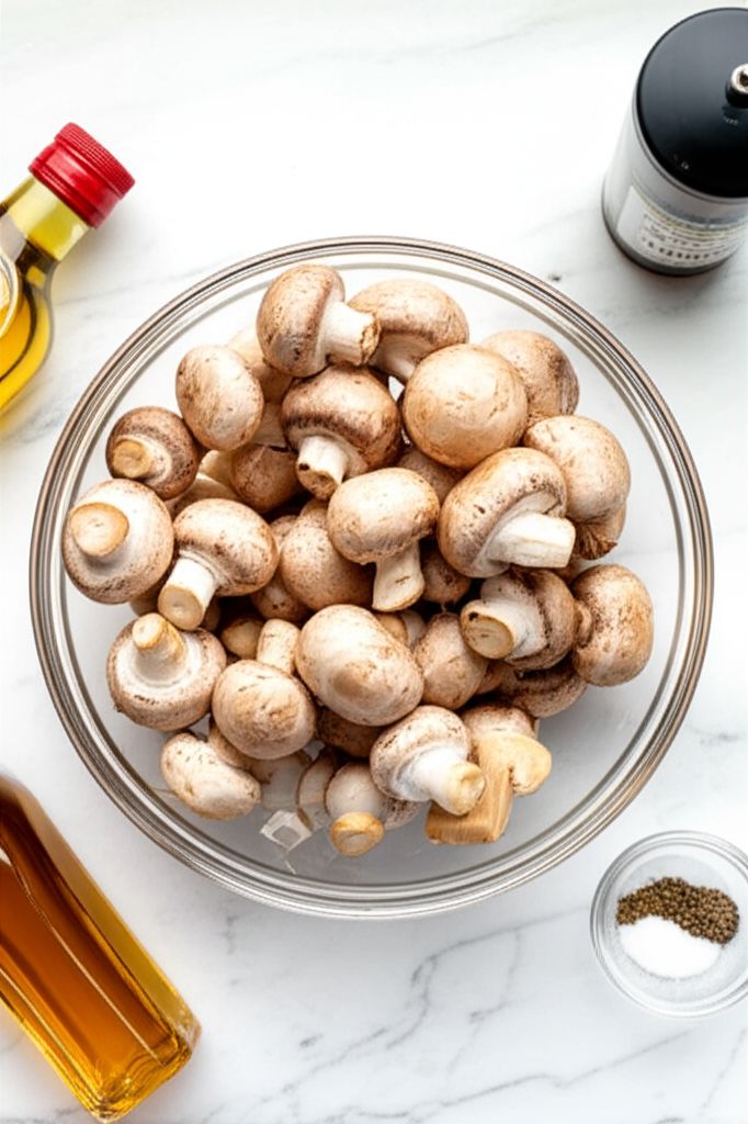 Air Fryer Mushrooms
