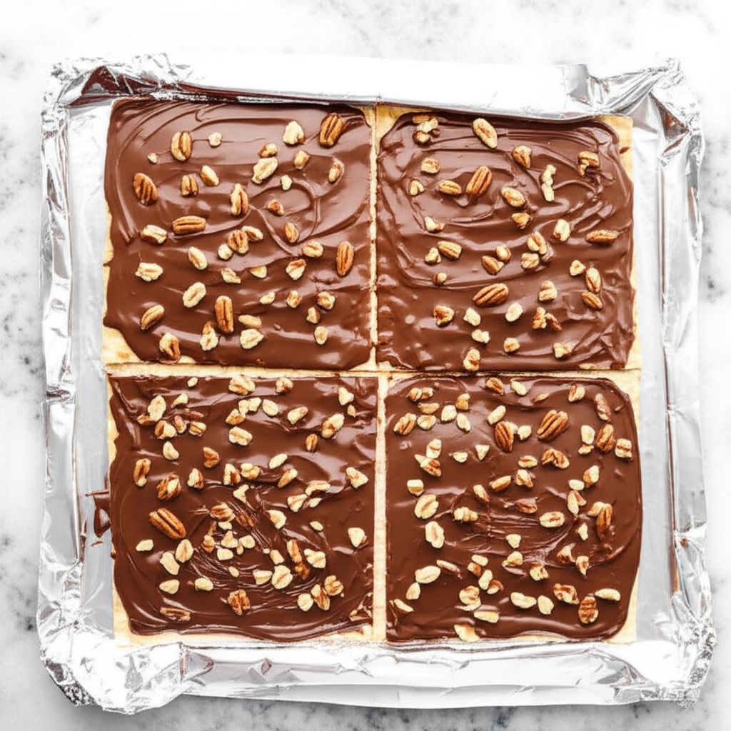 Amazing Passover Chocolate Toffee Matzo