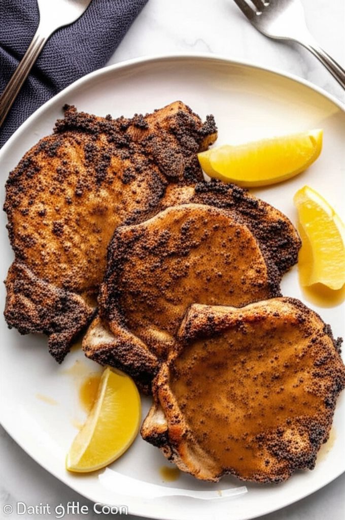 Apple Cider and Spice Pork Chops