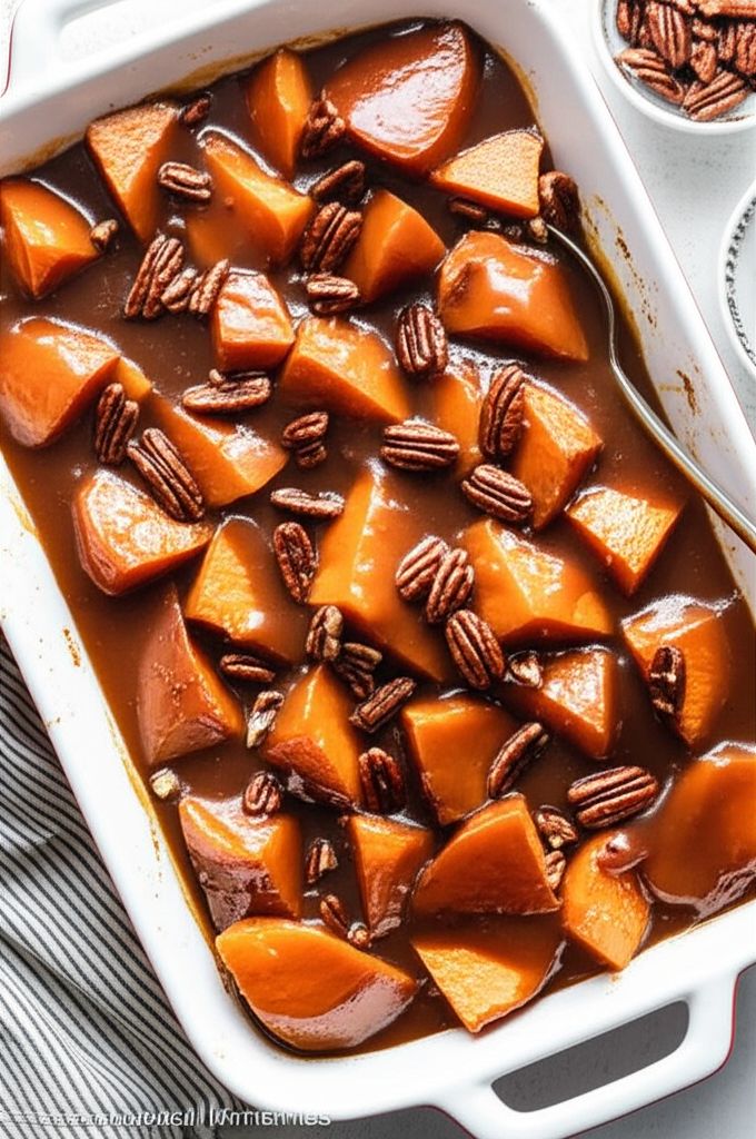 Apricot-Pecan Sweet Potatoes
