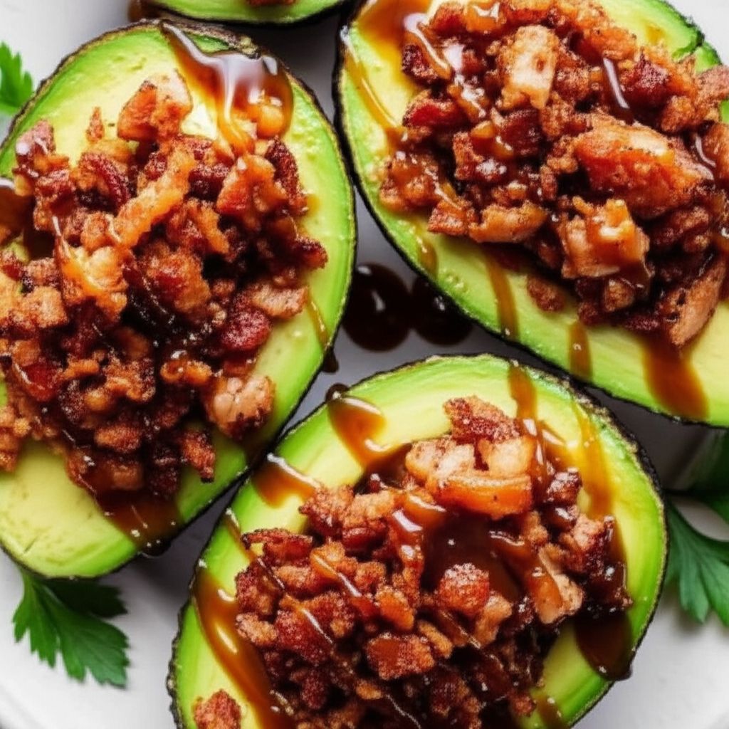 Bacon Stuffed Avocados