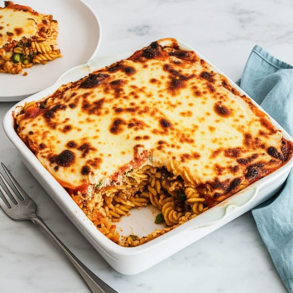 Baked Ziti Primavera