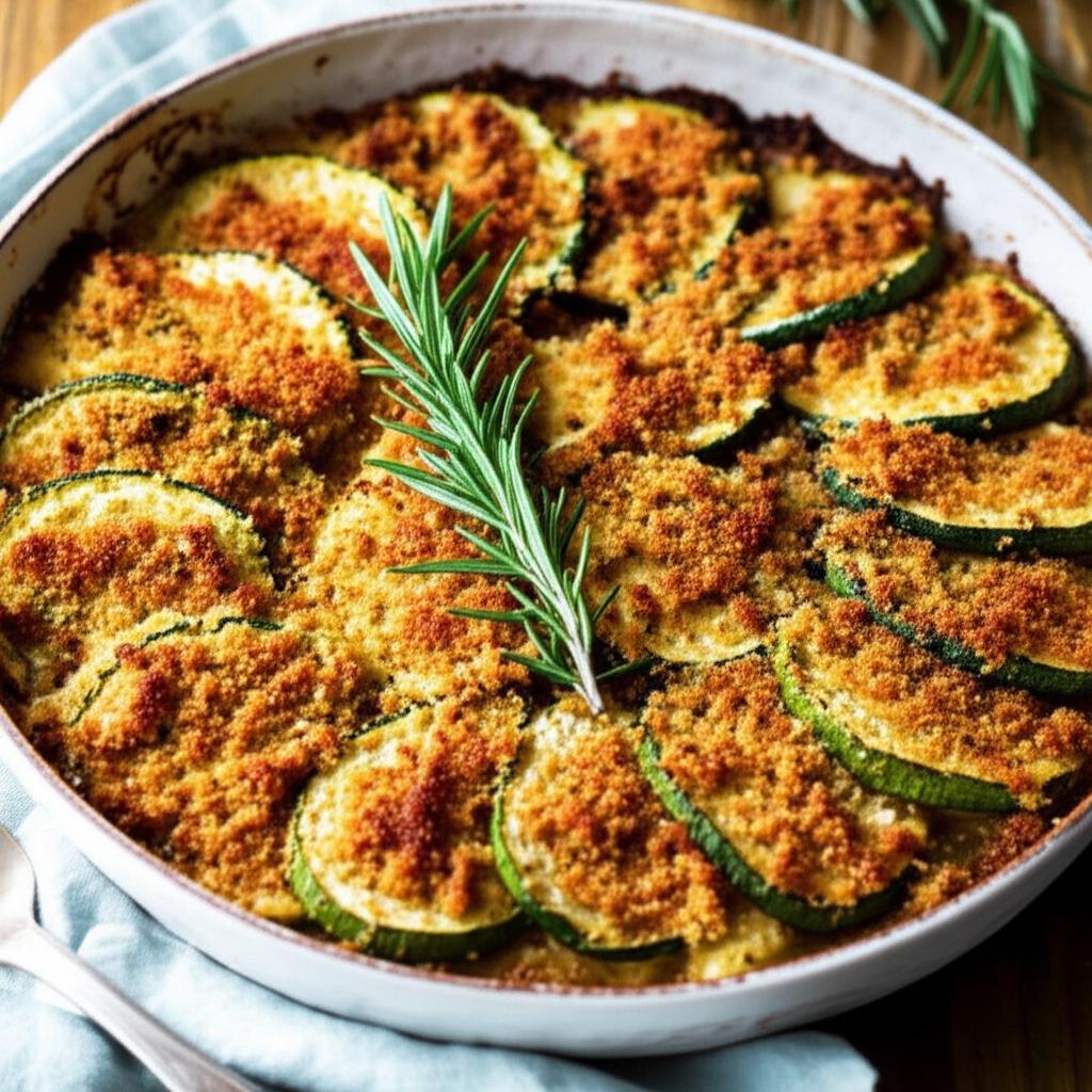 Baked Zucchini de Provence