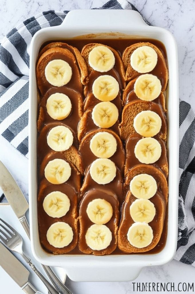 Bananas Foster French Toast Bake