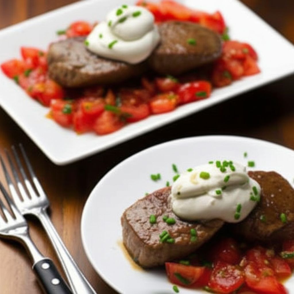 Beef Medallions with Fresh Horseradish Sauce