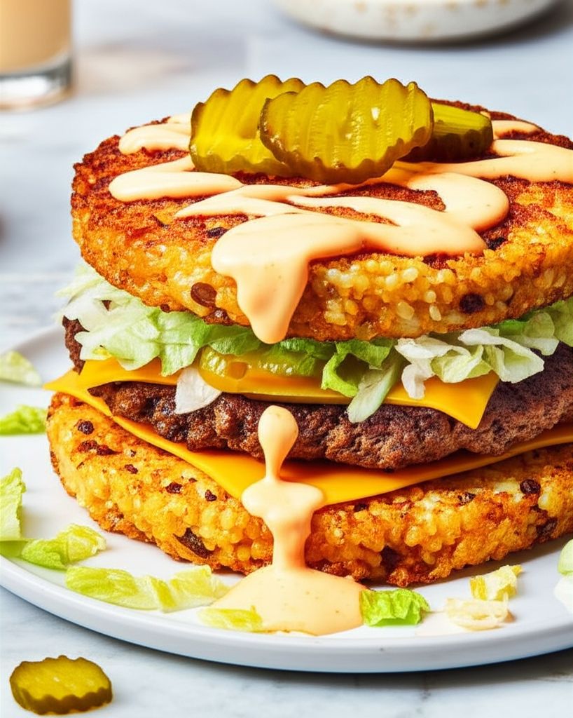 Big Mac Crispy Rice
