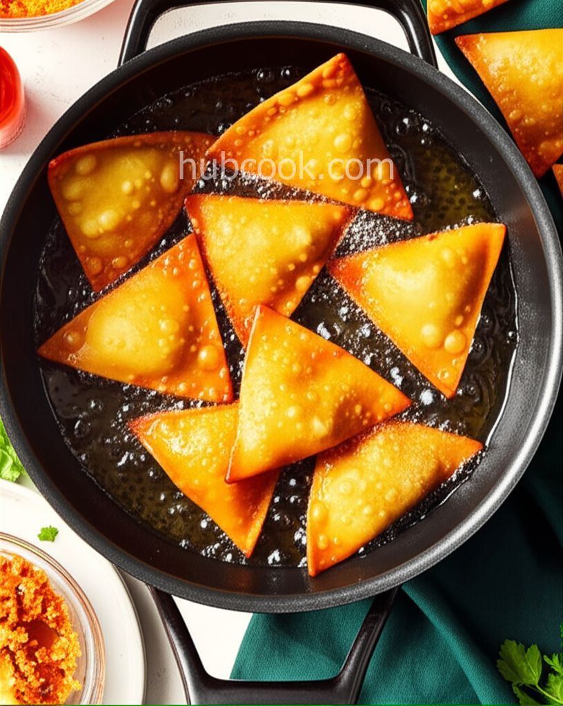 Buffalo Chicken Wontons