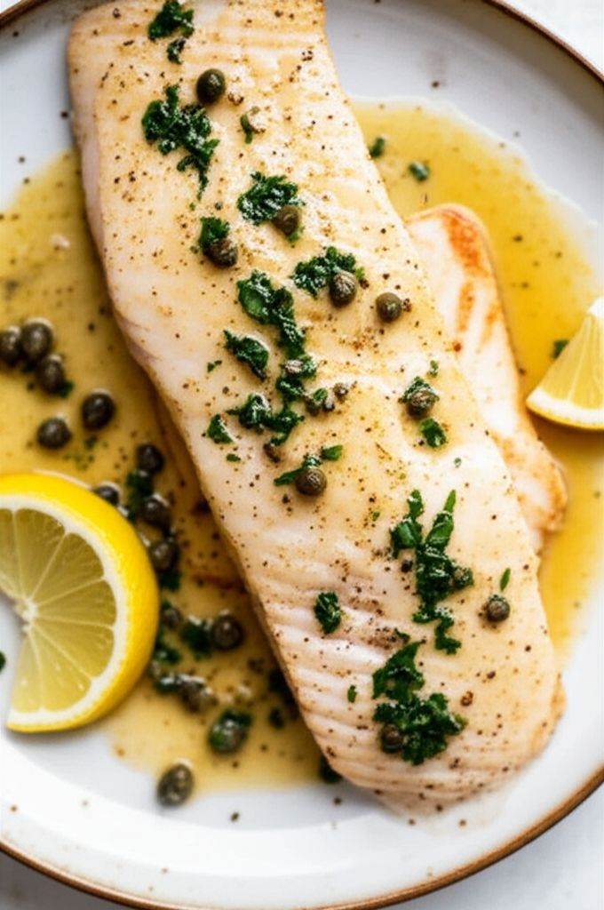 Buttery Lemon Caper Sauce