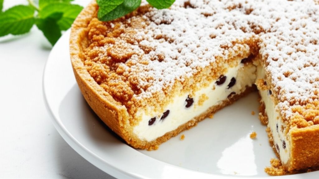 Cannoli Crumb Pie