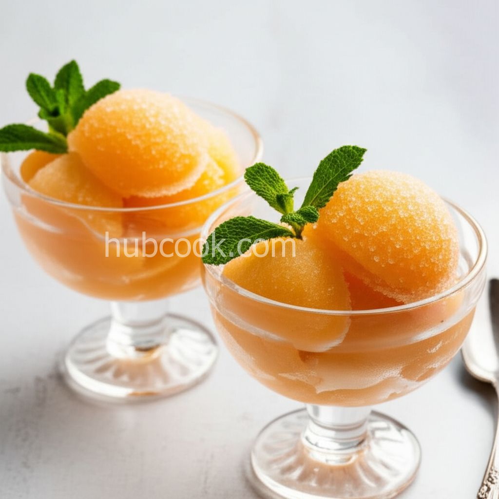 Cantaloupe Italian Ice
