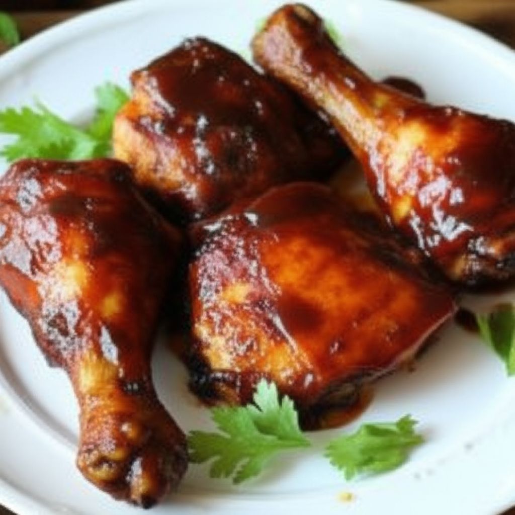 Caribbean Canadian Glazed Chicken
