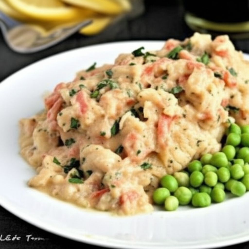 Carolyn's Sensual Sea Bass Fillets with Crawfish and Crab Sauce