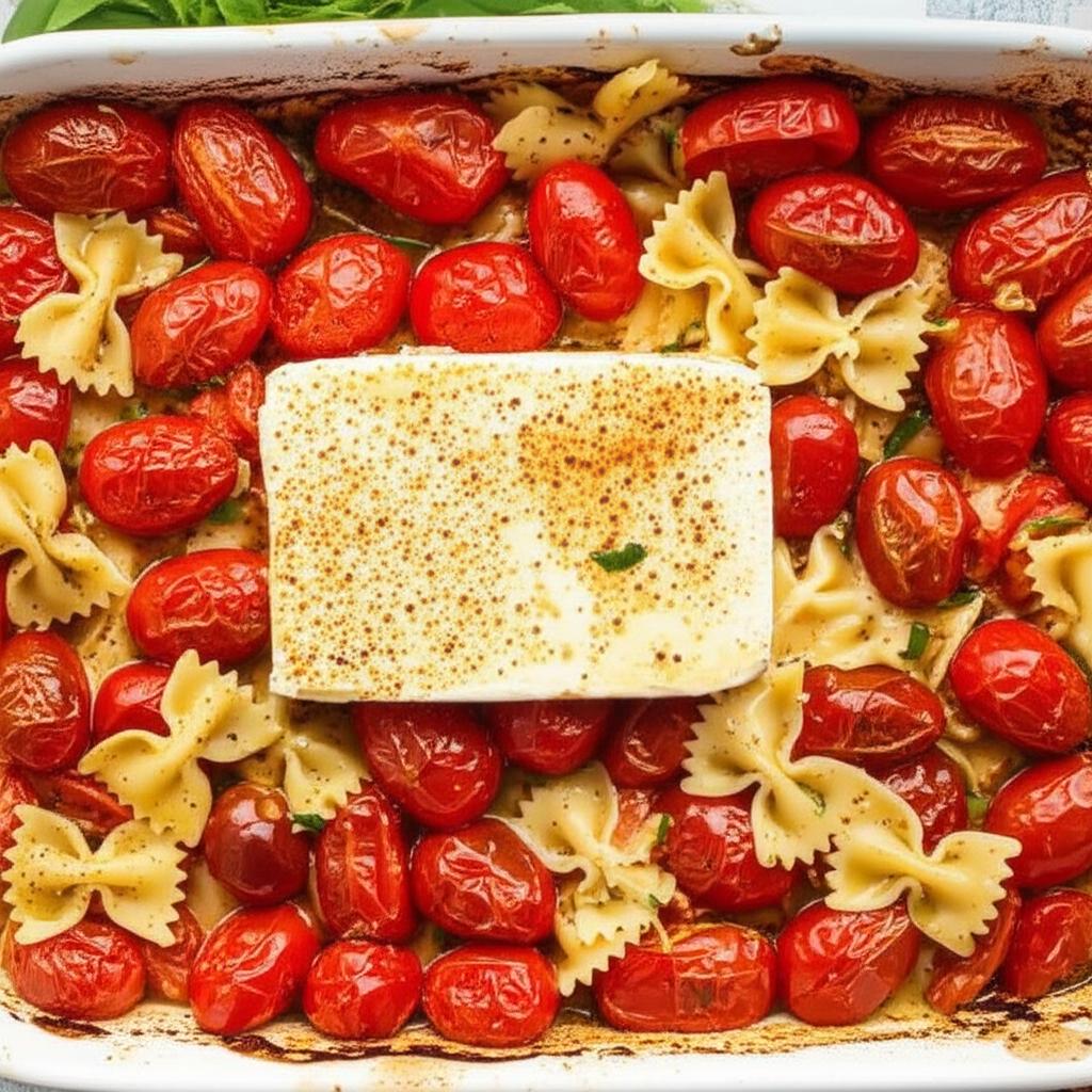 Chase's Baked Feta Pasta