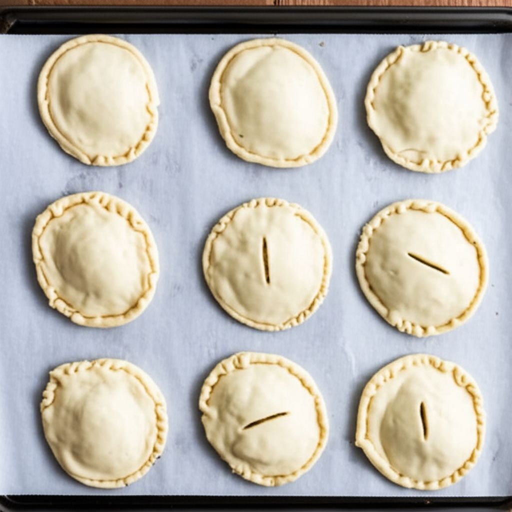 Cheesy Caramelized Onion Hand Pies