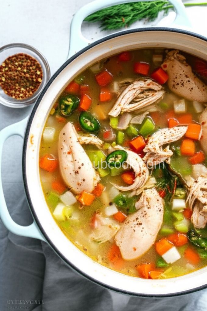 Chicken and Vegetable Miso Soup