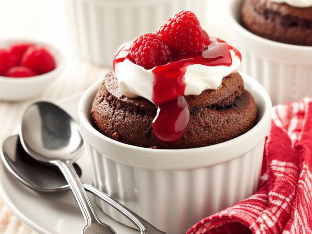 Chocolate Liqueur Souffles
