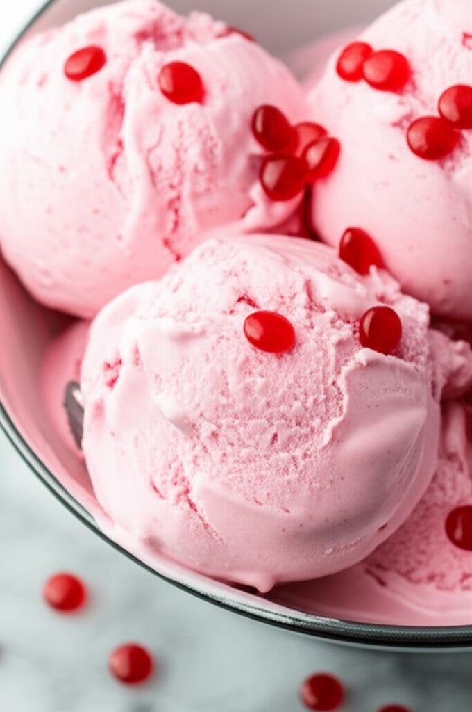 Cinnamon Red Hot Ice Cream