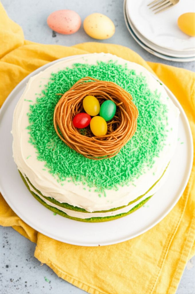 Coconut Easter Cake