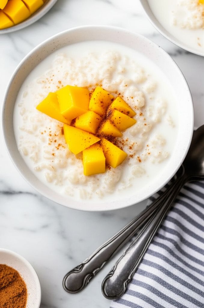 Coconut Milk Rice Pudding
