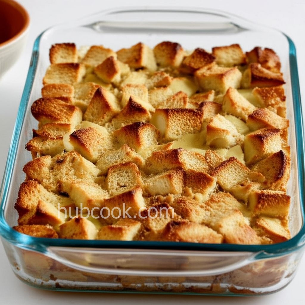 Coffee-Flavored Irish Soda Bread Pudding