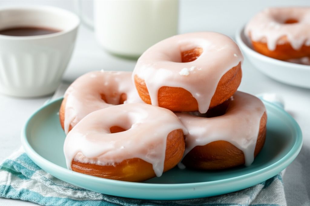 Crispy and Creamy Doughnuts