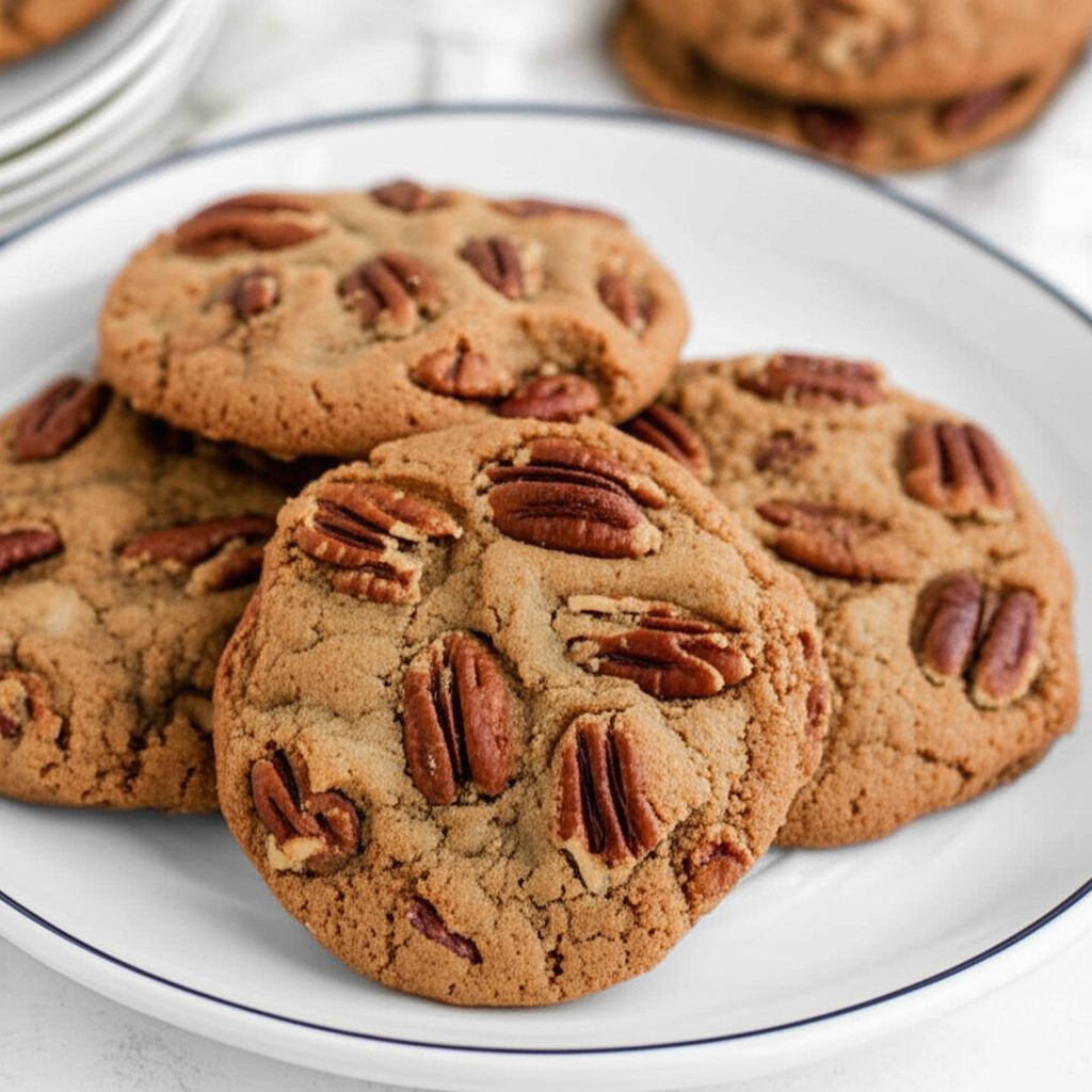 Crunchy Pecan-Toffee Cookies