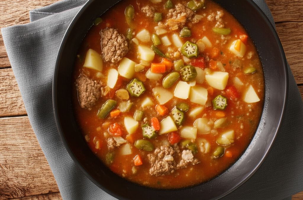 Delicious Vegetable Beef Soup