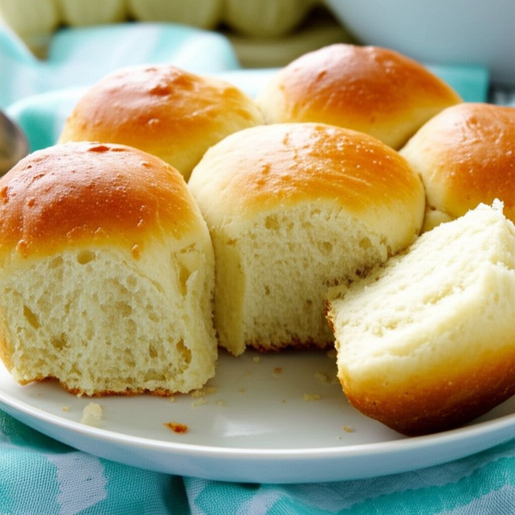 Easy Bread Machine Dinner Rolls
