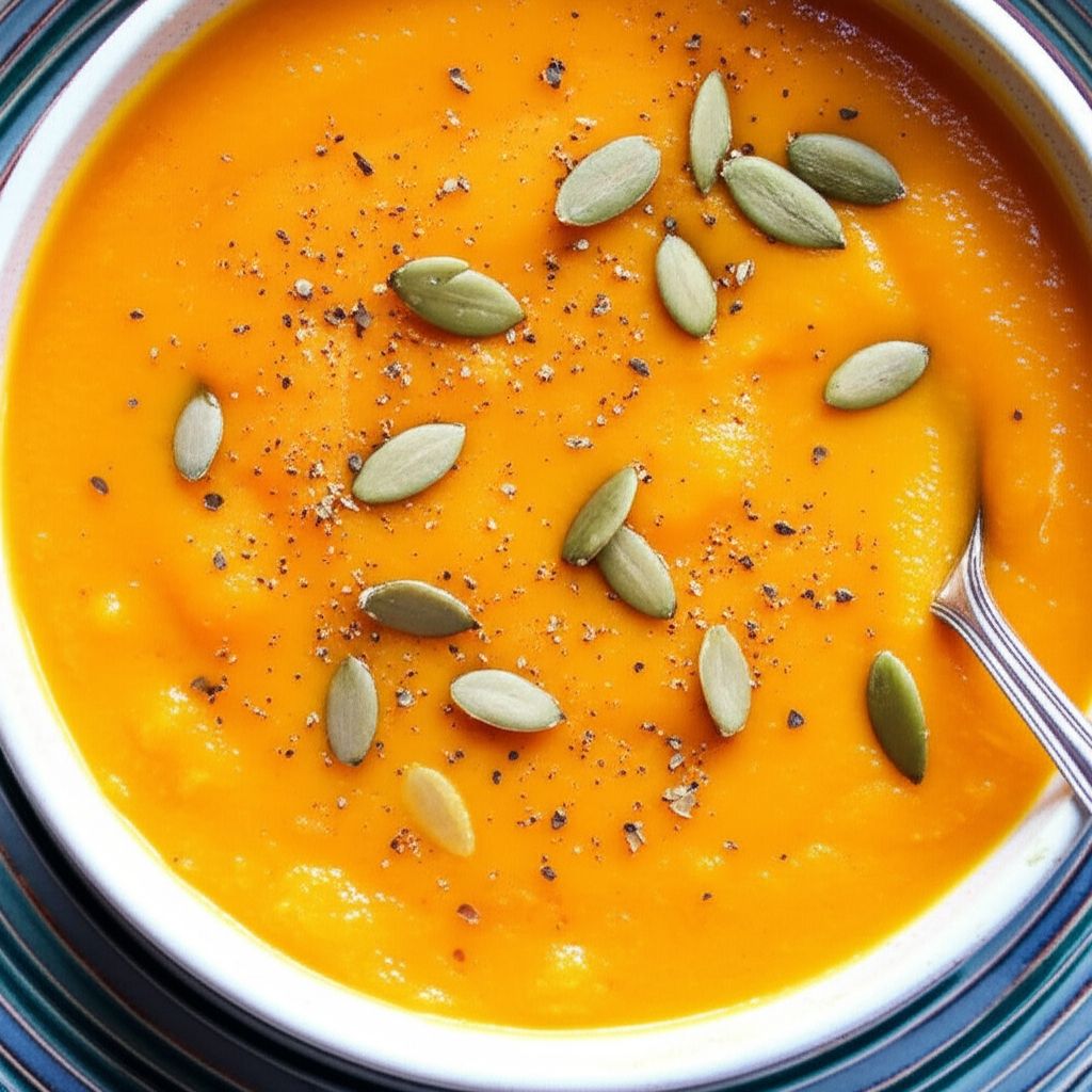 Easy Butternut Squash and Pear Soup