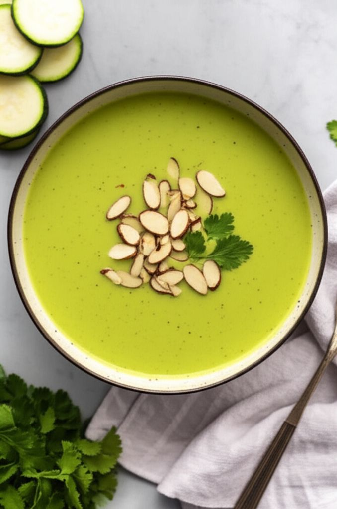 Easy Chilled Zucchini Soup
