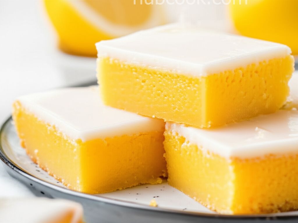 Easy Lemon Cake Mix Brownies
