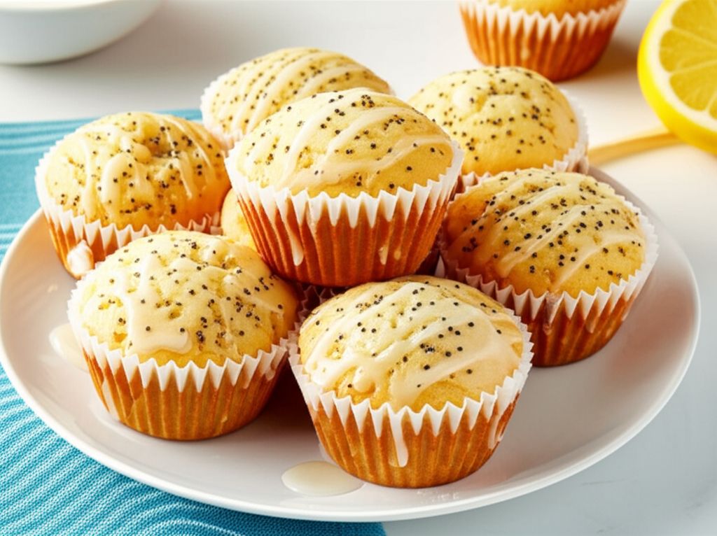Easy Lemon Poppy Seed Muffins