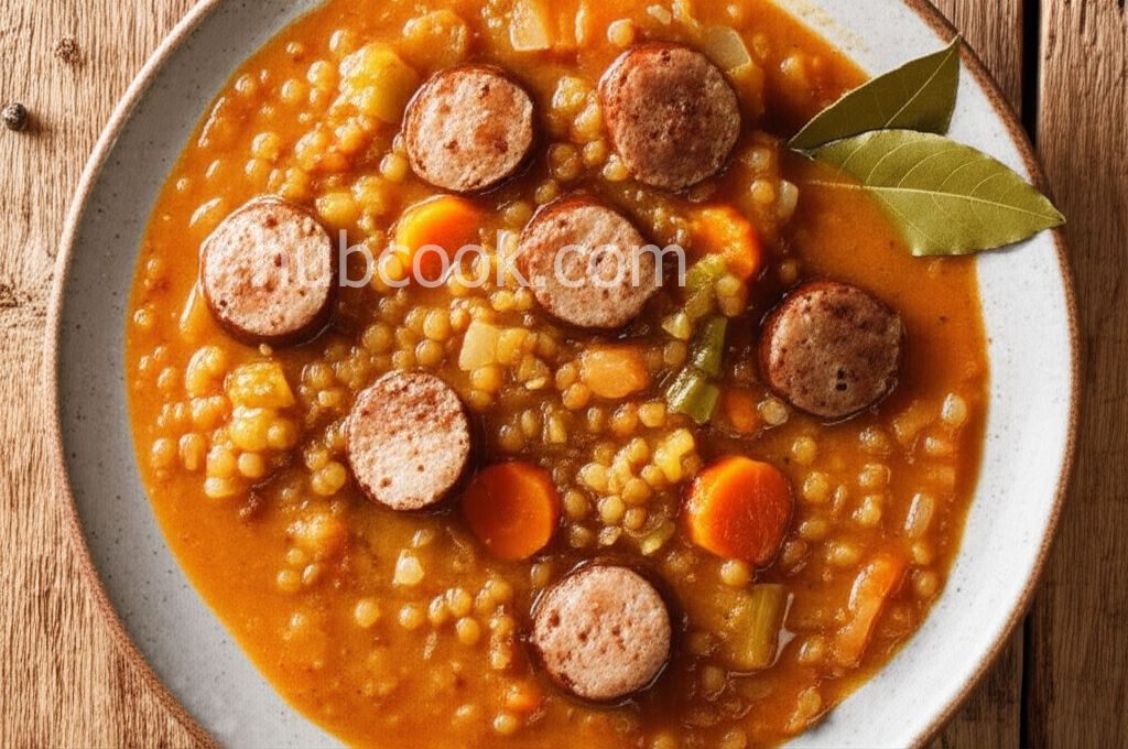 Easy Lentil-Sausage Soup