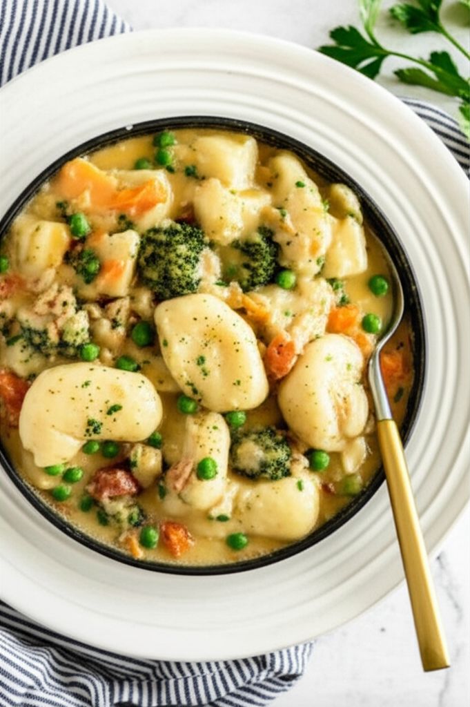 Electric Pressure Cooker Chicken and Dumplings