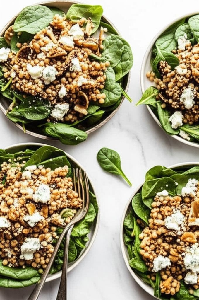 Fig and Gorgonzola Israeli Couscous Salad