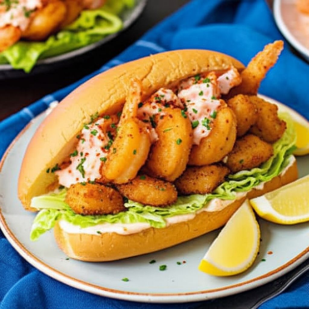 Firecracker Shrimp Roll with Crab Aioli