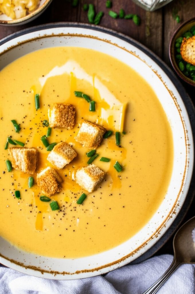 Football Sunday Beer Cheese Soup