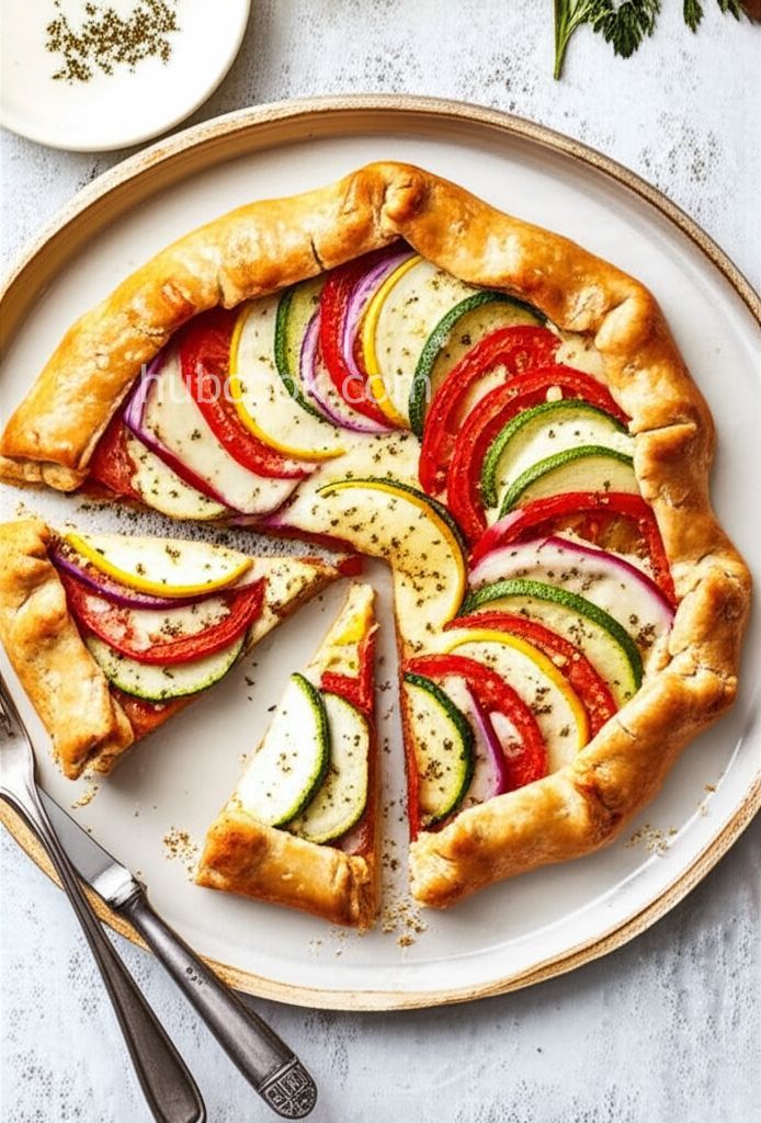 Fresh Tomato and Squash Galette