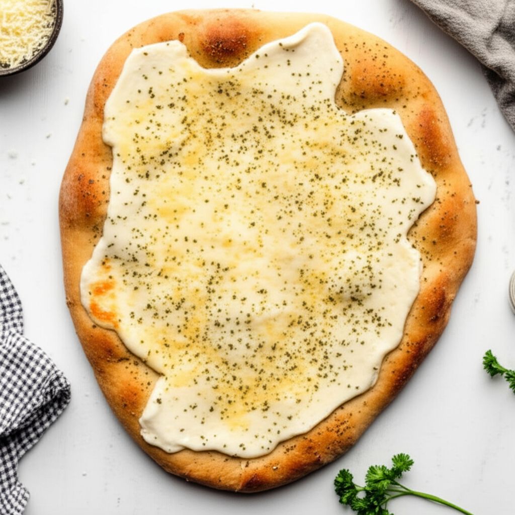 Garlic Cheese Flatbread
