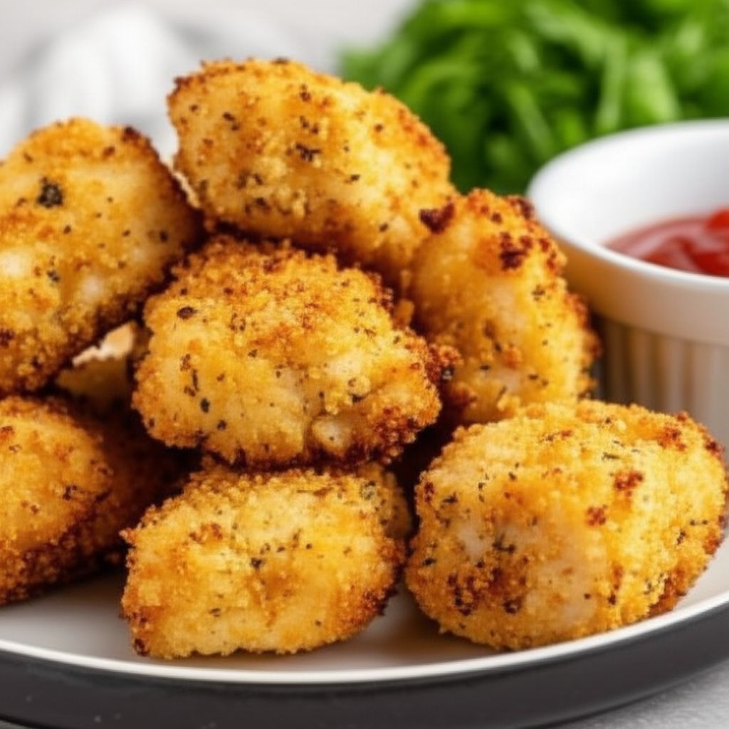 Garlic Popcorn Chicken