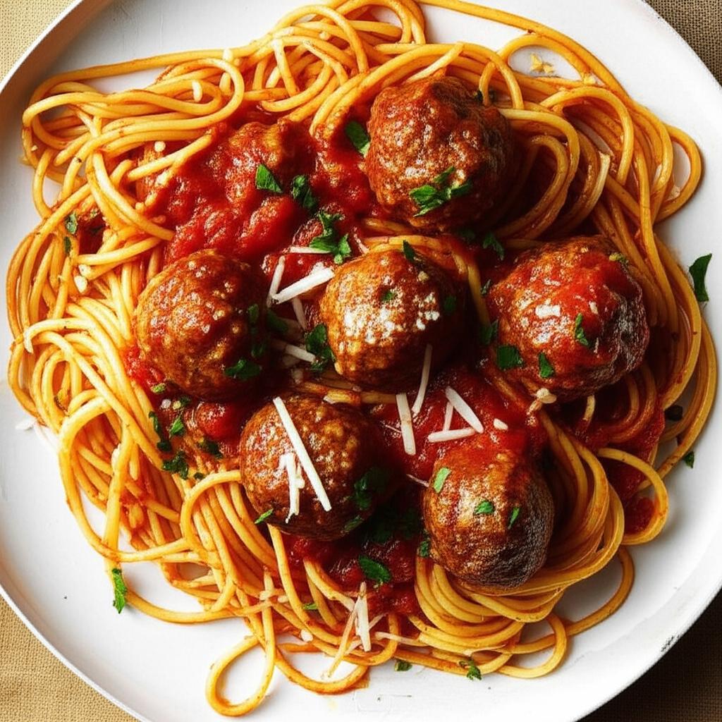 Gluten Free Spaghetti & Meatballs