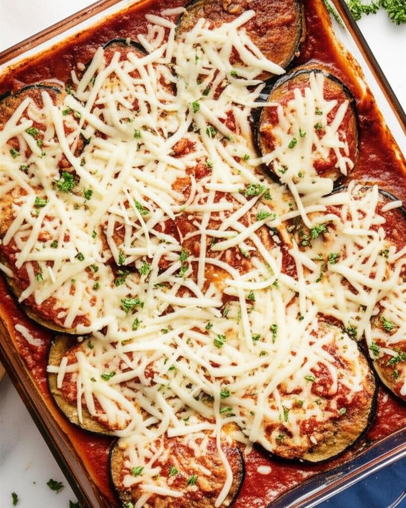 Grandma's Italian Eggplant Parmigiana