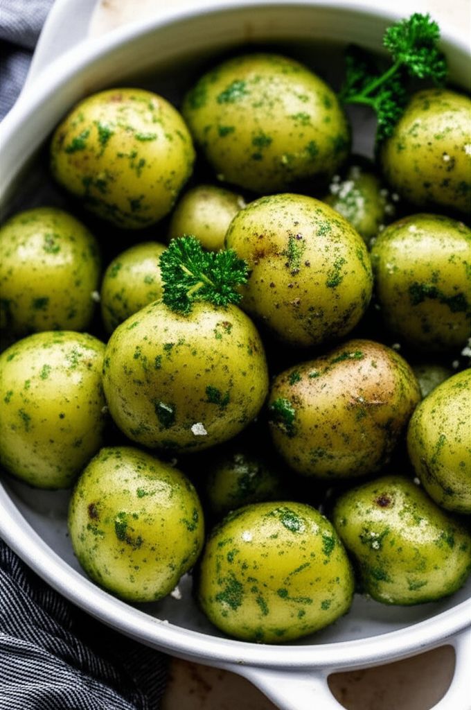 Green Potatoes