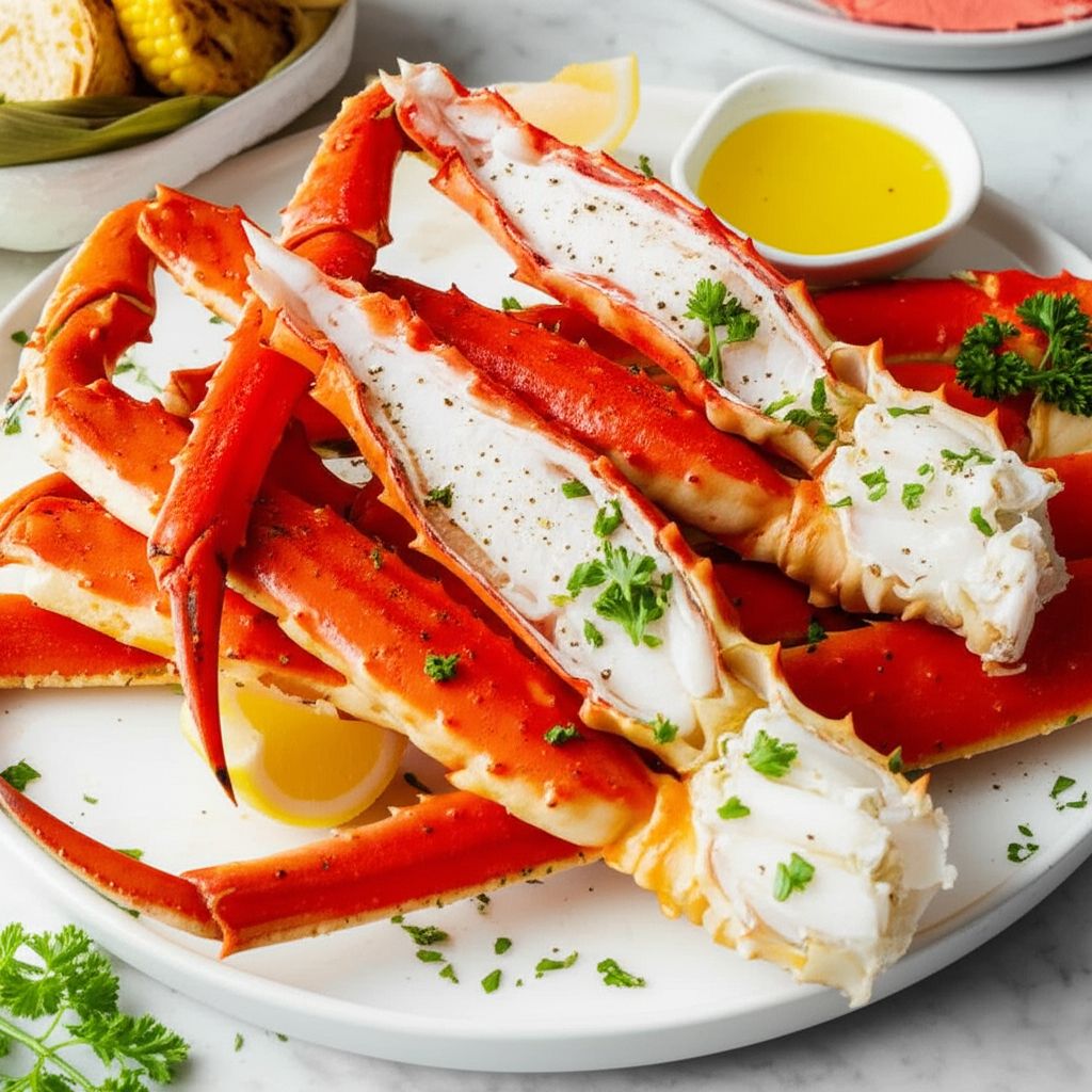 Grilled King Crab Legs Recipe
