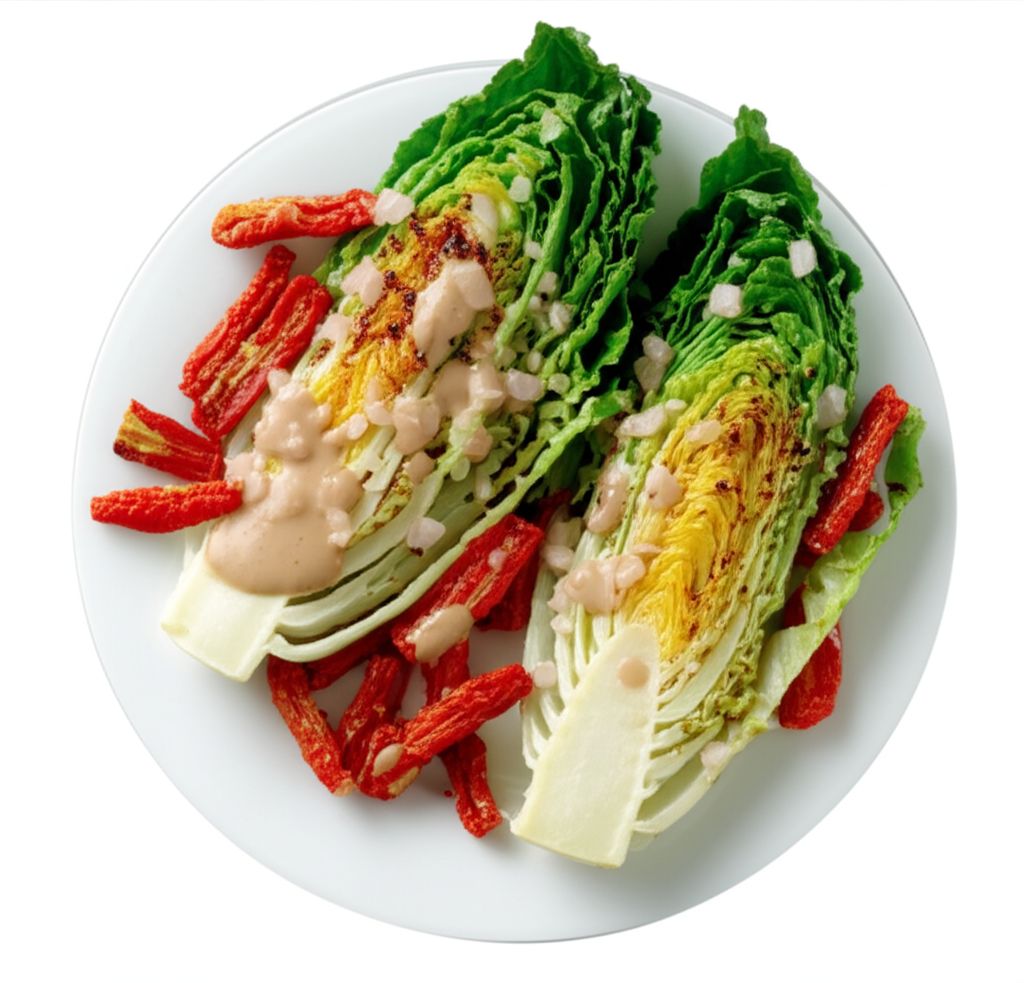 Grilled Romaine Salad