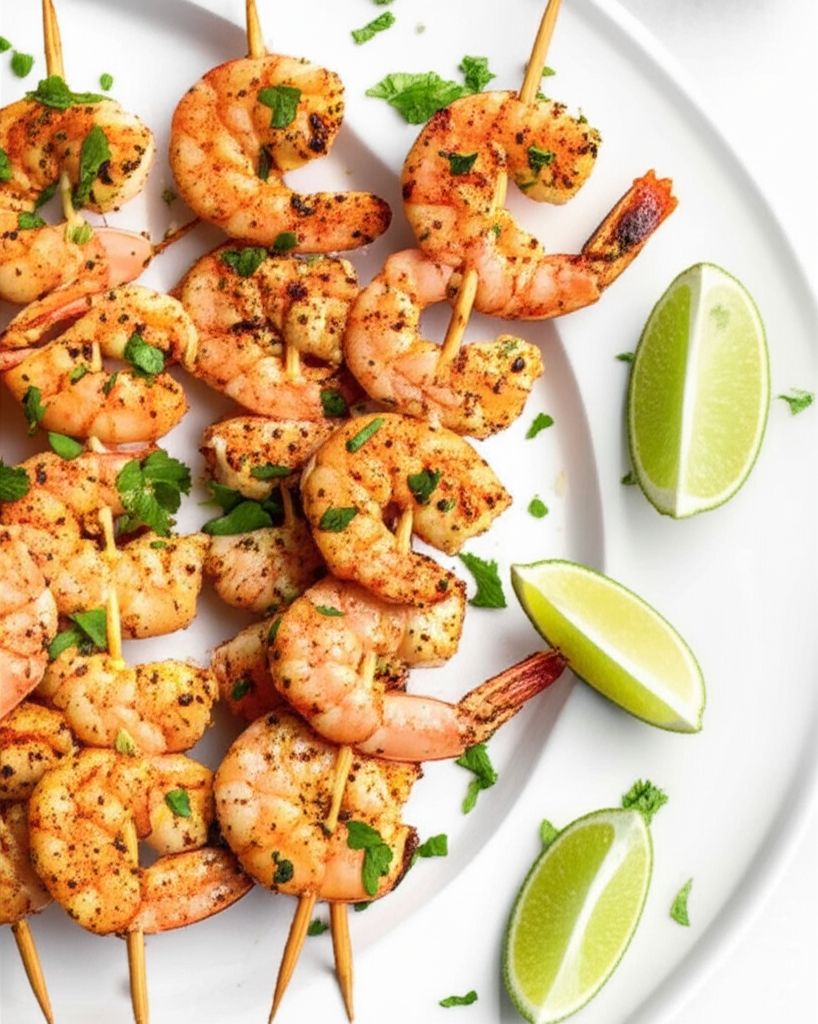 Grilled Tequila-Lime Shrimp