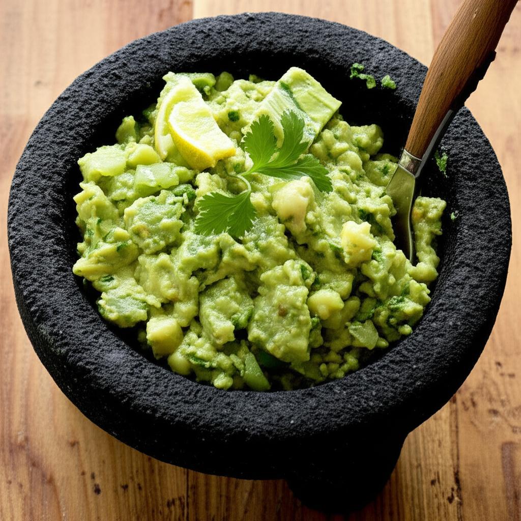 Guacamole with Nopales (Mexican Cactus)