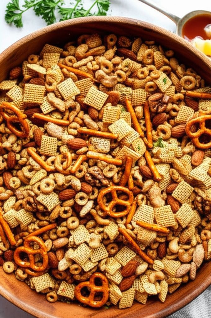 Homemade Chex Party Mix