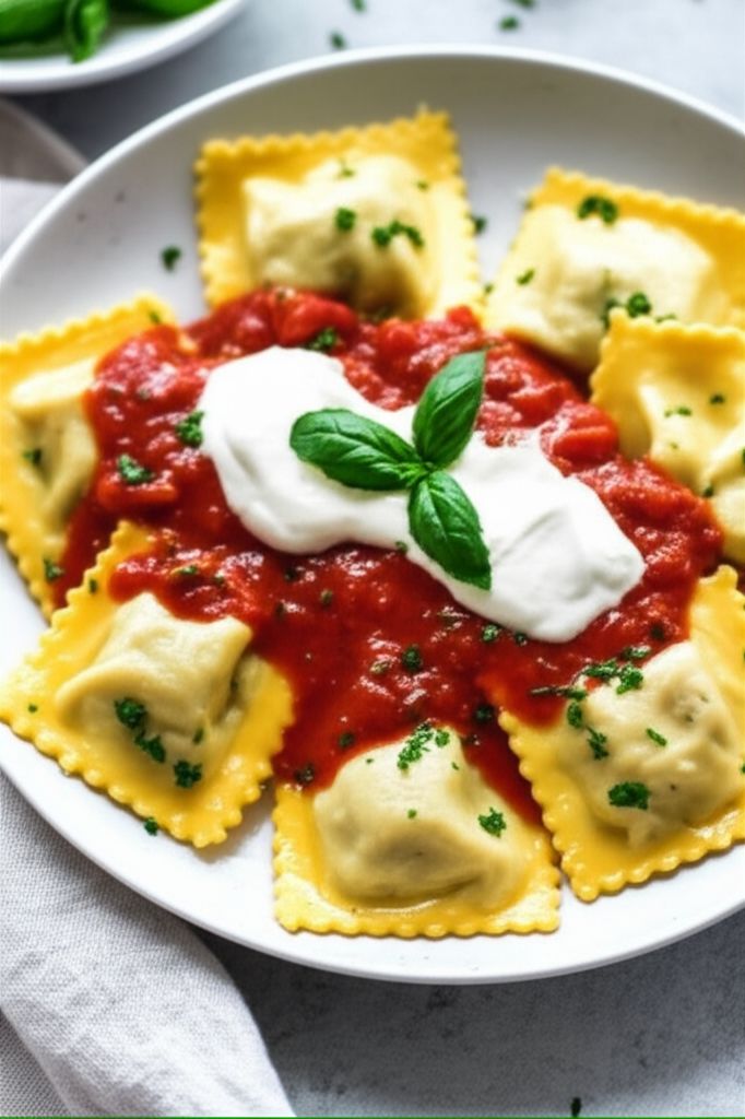 Homemade Four Cheese Ravioli